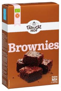 MIESZANKA DO PIECZENIA BROWNIE BEZGLUTENOWA BIO 400 G - BAUCK HOF