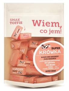 Krówki o smaku TOFFI bezmleczne bezglutenowe BIO 150 g Me Gusto (Super Krówka)