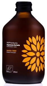 Kombucha z imbirem i acerolą bezglutenowa BIO 315ml - Vigo