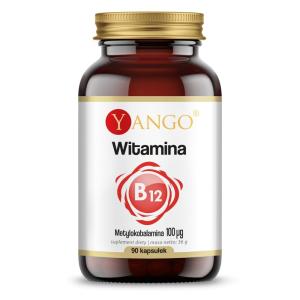 Witamina B12 - Metylokobalamina 100 µg - 90 kaps Yango