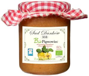PIGWOWIEC 80 % Z CUKREM TRZCINOWYM BIO 250 G SAD DANKÓW