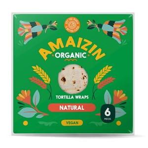 TORTILLA WRAPS BIO 240G AMAIZIN