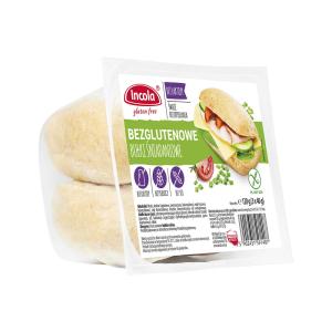 BUŁKI ŚNIADANIOWE BEZGLUTENOWE 120 G INCOLA