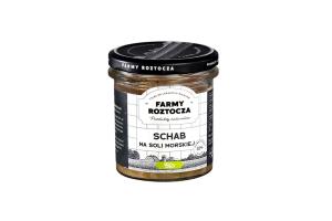 SCHAB NA SOLI MORSKIEJ BIO 250 G (SŁOIK) FARMY ROZTOCZA