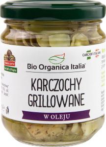 KARCZOCHY GRILLOWANE W OLEJU BIO 190 G (SŁOIK) BIO ORGANICA ITALIA