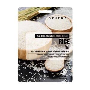 Rozświetlająca maska w płachcie z ekstraktem z ryżu 23 ml, Orjena
