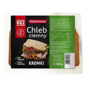 CHLEB CIEMNY BEZGLUTENOWY 200 G NATURAVENA