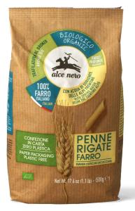 MAKARON (Z PŁASKURKI) PENNE BIO 500 G ALCE NERO