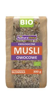MUSLI OWOCOWE BIO 300 G NATURAVENA