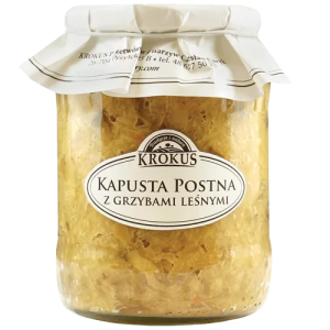 KAPUSTA POSTNA Z GRZYBAMI LEŚNYMI 670 G KROKUS
