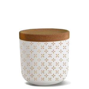 Pojemnik z tworzywa PLA z korkową pokrywką GOLDEN TILES 570 ml Chic-Mic
