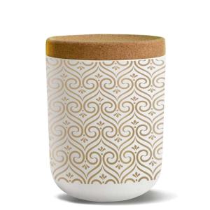 Pojemnik z tworzywa PLA z korkową pokrywką GOLDEN TILES 800 ml Chic-Mic