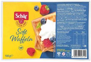 GOFRY SOFT WAFFELN 4SZT 100G SCHAR
