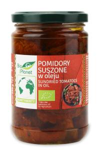 POMIDORY SUSZONE W OLEJU BIO 280 G BIO PLANET