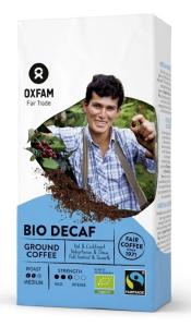 Kawa mielona bezkofeinowa arabica/robusta Peru FAIR TRADE BIO 250g Oxfam