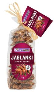 CIASTKA JAGLANKI Z DAKTYLAMI BEZGLUTENOWE 175 G NATURAVENA
