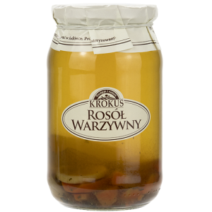 ROSÓŁ WARZYWNY BEZ DODATKU CUKRU BEZGLUTENOWY 810 ML KROKUS