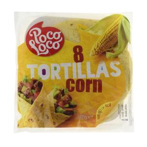 TORTILLA KUKURYDZIANA CORN 20CM,8SZT,320G/14 POCO LOCO P