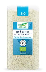 RYŻ BIAŁY DŁUGOZIARNISTY BEZGLUTENOWY BIO 500 G BIO PLANET
