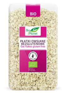 PŁATKI OWSIANE BEZGLUTENOWE BIO 600 G - BIO PLANET