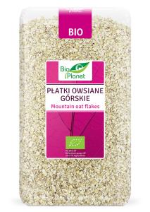 PŁATKI OWSIANE GÓRSKIE BIO 600 G  BIO PLANET