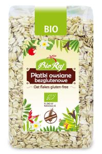 PŁATKI OWSIANE BEZGLUTENOWE BIO 350 G BIO RAJ