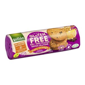 Ciasteczka bezglutenowe z owsem i pomarańczami 180 g Gullón