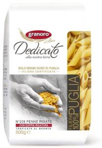 Makaron Penne Rigate Dedicato 500g Granoro