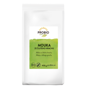 Mąka z grochu żółtego bezglutenowa 450 g BIO PROBIO