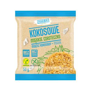 Ciasteczko kokosowe + migdał bez dodatku cukru 50 g, Frank&Oli