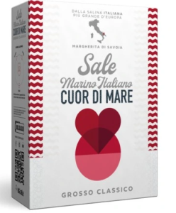 Sól morska niejodowana gruboziarnista Grosso 1kg Cuor Di Mare