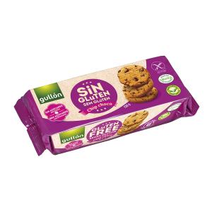 Ciasteczka bezglutenowe z kawałkami czekolady, bez dodatku cukru 130 g, Gullón