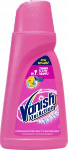 Odplamiacz do tkanin w płynie VANISH 1L OXI ACTION PINK STAIN REMOVER