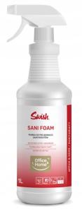 Pianka czyszcząca do powierzchni i urządzeń sanitarnych Swish Sani Foam 1l