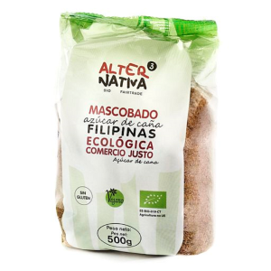 CUKIER TRZCINOWY MASCOBADO FAIR TRADE BIO 500g ALTERNATIVA