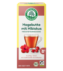 HERBATKA DZIKA RÓŻA Z HIBISKUSEM BIO (20 x 2,5 g) 50 g - LEBENSBAUM