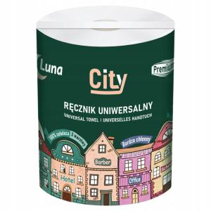 LUNA CITY Ręcznik Papierowy Kuchenny 3 Warstwowy 1 Rolka 60m