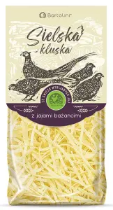 MAKARON BIO KRAJANKA Z JAJAMI BAŻANCIMI 250 g - BARTOLINI (SIELSKA KLUSKA)