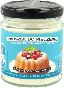 PROSZEK DO PIECZENIA Z BŁONNIKIEM AKACJOWYM BEZGLUTENOWY 120 g - PIĘĆ PRZEMIAN