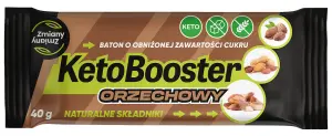 BATON ORZECHOWY KETO BOOSTER BEZGLUTENOWY 40 g - ZMIANY ZMIANY
