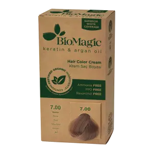 FARBA DO WŁOSÓW BLOND (7.00) 250 g - BIOMAGIC