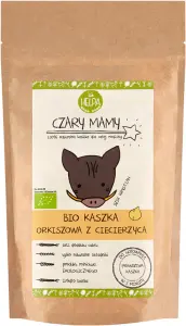 KASZKA ORKISZOWA Z CIECIERZYCĄ BEZ DODATKU CUKRÓW BIO 200 g - HELPA