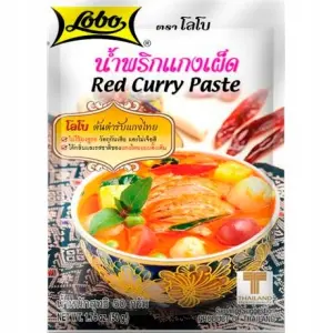 Czerwona Pasta Curry LOBO Red Thai Curry 50 g