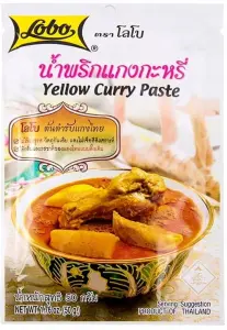 Pasta Curry Yellow 50g Lobo