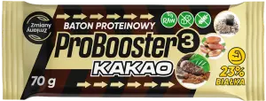 BATON PROTEINOWY KAKAOWY PROBOOSTER BEZGLUTENOWY 70 g - ZMIANY ZMIANY