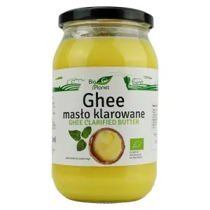 MASŁO KLAROWANE GHEE BIO 750 g (852 ml) - BIO PLANET