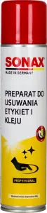 SONAX Professional usuwa etykiety i klej 0,4L