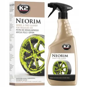K2 NEORIM 700ml Płyn do regularnego mycia felg i opon Zielona Formuła