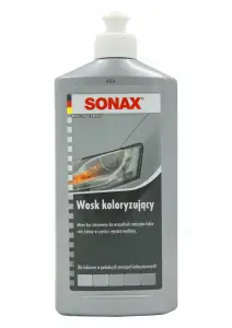 SONAX WOSK KOLORYZUJĄCY NANOPRO SREBRNY 250ml