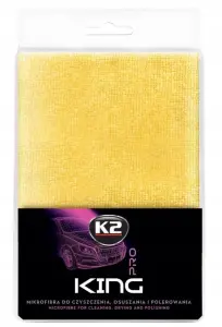 K2 KING PRO Gruby puszysty ręcznik z mikrofibry do osuszania 40 x 60cm